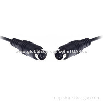 Component connection cable, YUV/RGB two side, with 3x chinch male (3x video red, green and blue)